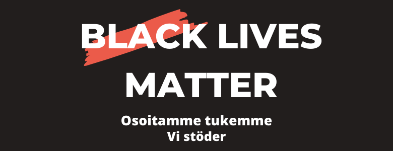 Black lives matter-teksti